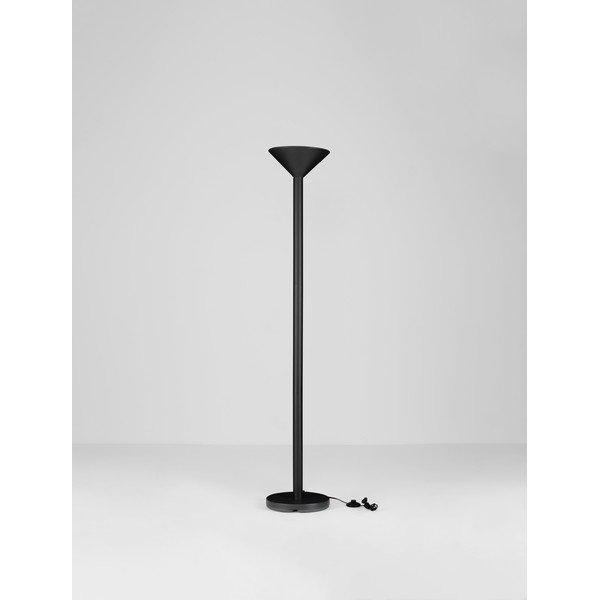 Matinės juodos spalvos iš metalo pastatomas šviestuvas (aukštis 165 cm) Tazu – Nova Luce-image-4