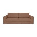 Rudos spalvos sofa-lova 238 cm Resmo - Scandic