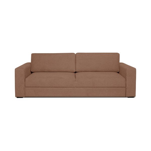 Rudos spalvos sofa-lova 238 cm Resmo - Scandic