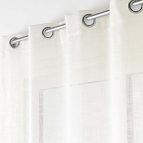 Permatoma užuolaida kreminės spalvos 140x280 cm Haltona – douceur d'intérieur-image-1