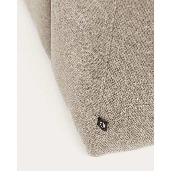 Kampinė sofa smėlio spalvos (su dešiniuoju kampu) Blok – Kave Home-image-4