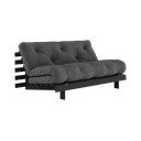 Sulankstoma sofa tamsiai pilkos spalvos 160 cm Roots Black Night – Karup Design