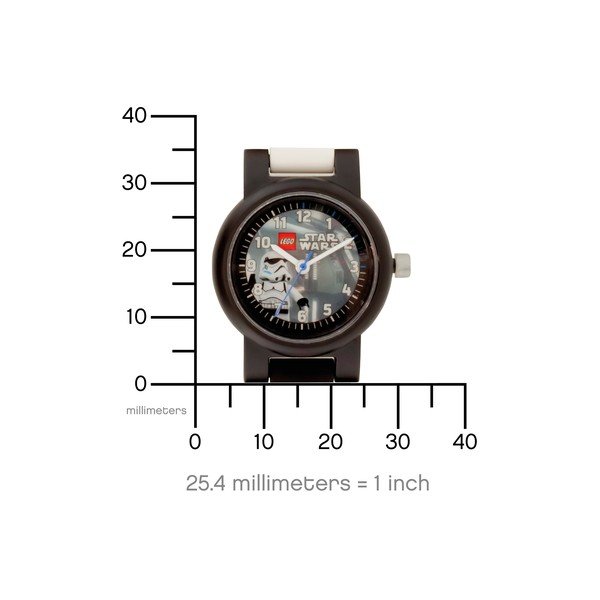 Juodai baltas laikrodis LEGO® Star Wars Stormtrooper-image-2