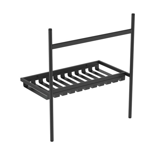 Iš metalo laikiklis kriauklei juodos spalvos 76x84 cm Conca – Ideal Standard