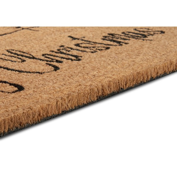 Iš kokoso pluošto grindų kilimėlis su Kalėdų motyvu 45x75 cm – Hanse Home-image-4