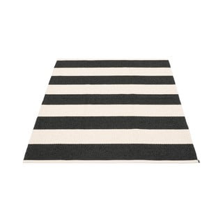 Juodos ir baltos spalvos lauko ir vidaus kilimas 140x180 cm Bob Black Vanilla – Pappelina