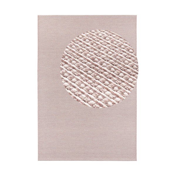 Rožinis lauko kilimas Elle Decor Secret Millau, 140 x 200 cm