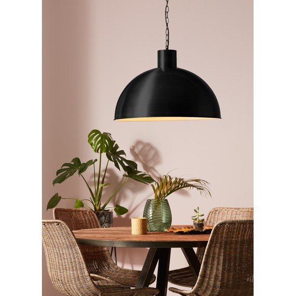 Juodas pakabinamas šviestuvas Markslöjd Ekelund XL Black-image-1