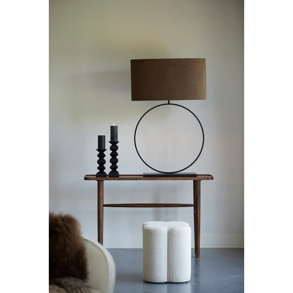 Iš akacijos masyvo konsolinis staliukas rudos spalvos 30x140 cm Qiano – Light & Living-image-1