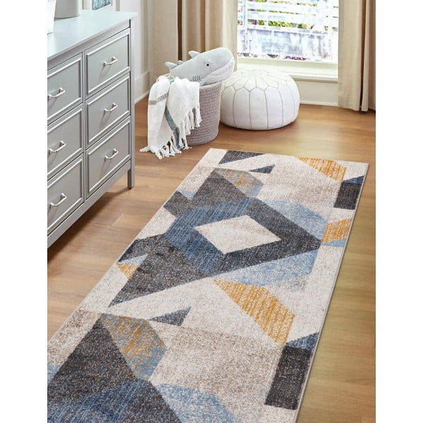 Šviesiai pilkos spalvos kilimas 67x200 cm Soft Halleby – FD-image-1