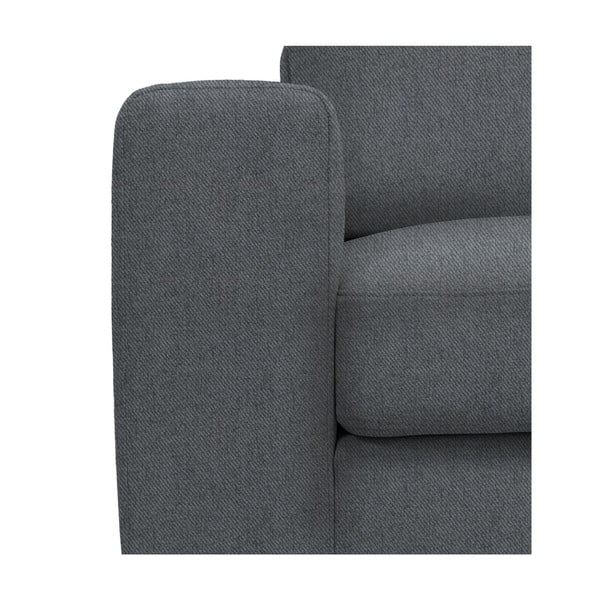 Pilkos spalvos kampinė sofa (su dešiniuoju kampu/„L“ formos) Baga – Rodier-image-3
