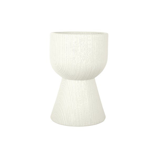 Baltos spalvos vazonas PT LIVING Tam Tam, ø 21 cm-image-2