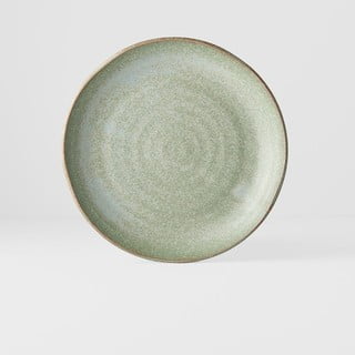 Žalia keramikinė lėkštė MIJ Fade, ø 24 cm