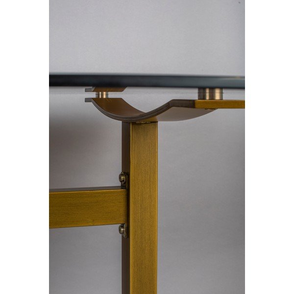 Valgomojo stalas su stikliniu stalviršiu Dutchbone Sansa, 180 x 90 cm-image-4