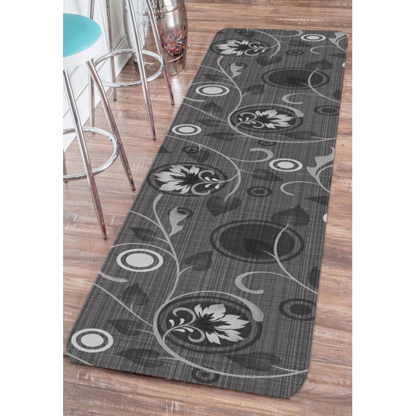 Skalbiamas kilimas pilkos spalvos 58x140 cm Rosie – Oyo Concept-image-1