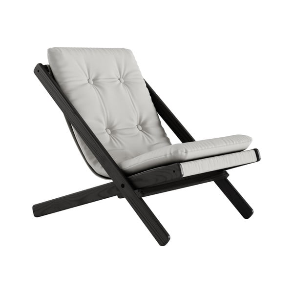 "Karup Design Boogie" juoda/šviesiai pilka sulankstoma kėdė