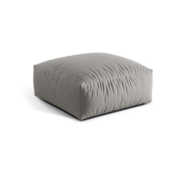 Modulinė taburetė šviesiai pilkos spalvos Martina – Micadoni Home-image-1