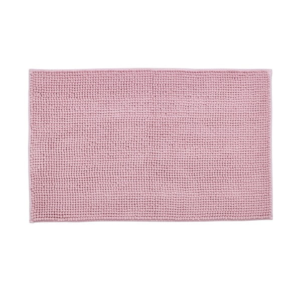 Rožinis vonios kilimėlis 80x50 cm Bobble - Catherine Lansfield