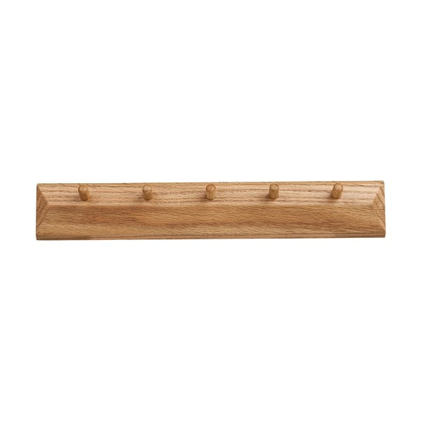 Natūralios spalvos iš ąžuolo masyvo sieninė lentyna 50 cm Barco – House Nordic