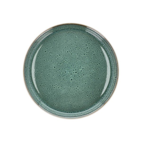 Baltos spalvos/žalios spalvos iš akmens masės lėkštė ø 27 cm Gastro White/Green – Bitz