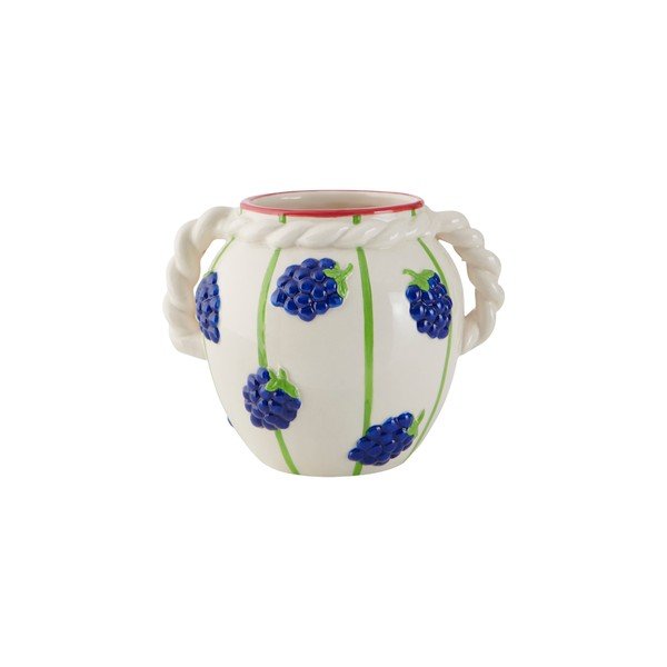 Baltos spalvos vaza (aukštis 13 cm) Berries – Ellos Home