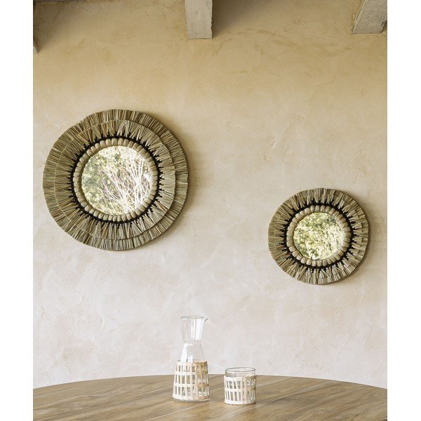 Sieninis veidrodis ø 40 cm Akila – Kave Home-image-2