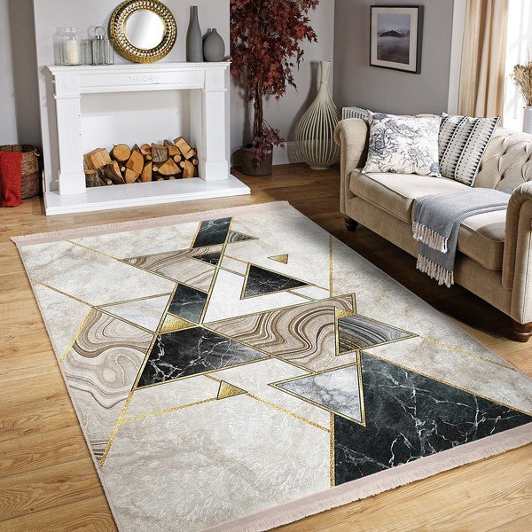 Smėlio spalvos kiliminė danga 80x200 cm - Mila Home-image-3