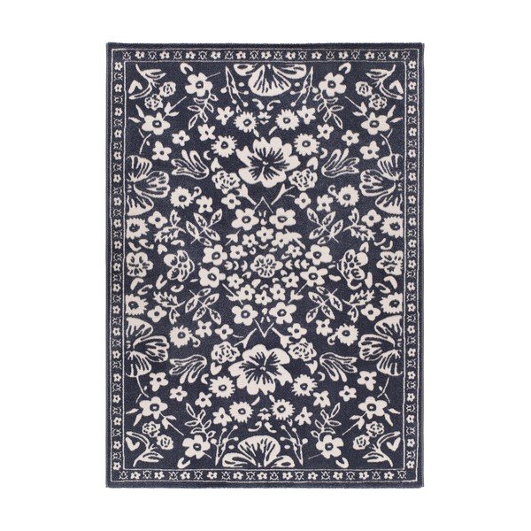 Tamsiai mėlynos spalvos kilimas 80x150 cm Amara – Universal