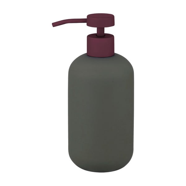 Tamsiai žalios spalvos iš keramikos muilo dozatorius 120 ml Lotus Play – Mette Ditmer Denmark