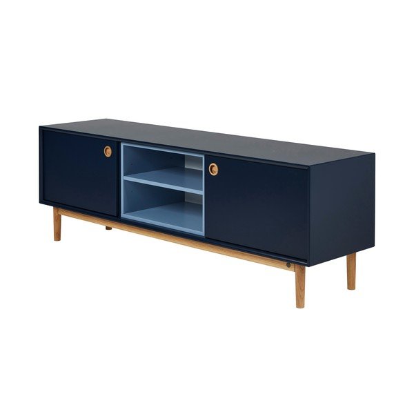 TV spintelė tamsiai mėlynos spalvos 170x57 cm Color Box – Tom Tailor-image-2