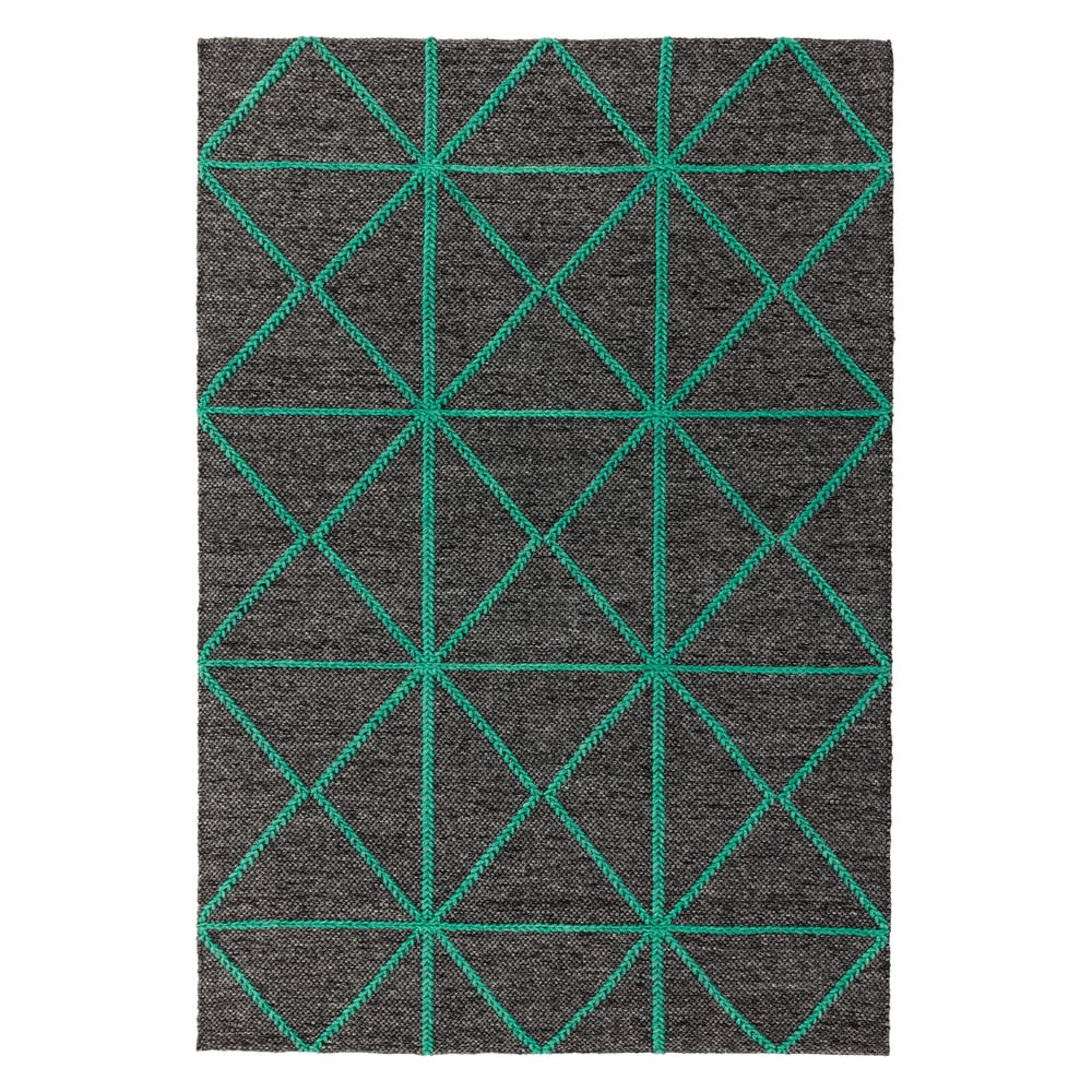 Juodai žalias kilimas "Asiatic Carpets Prism", 200 x 290 cm