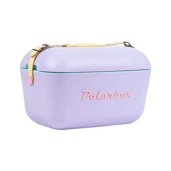 Violetinės spalvos termo dėžė 12 l Classic Rainbow – Polarbox
