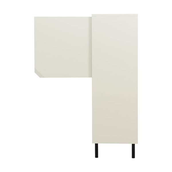 Balta knygų spinta 118x137 cm Corner - Tenzo-image-3