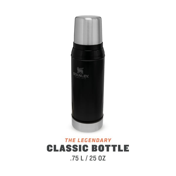 Juodos spalvos iš nerūdijančio plieno termosas 750 ml Legendary Classic Black – Stanley-image-4