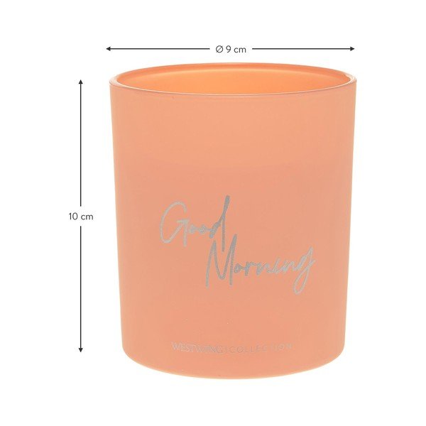 Apelsinų kvapo žvakė Westwing Collection Good Morning: Floral Amber, degimo laikas 30 val-image-3