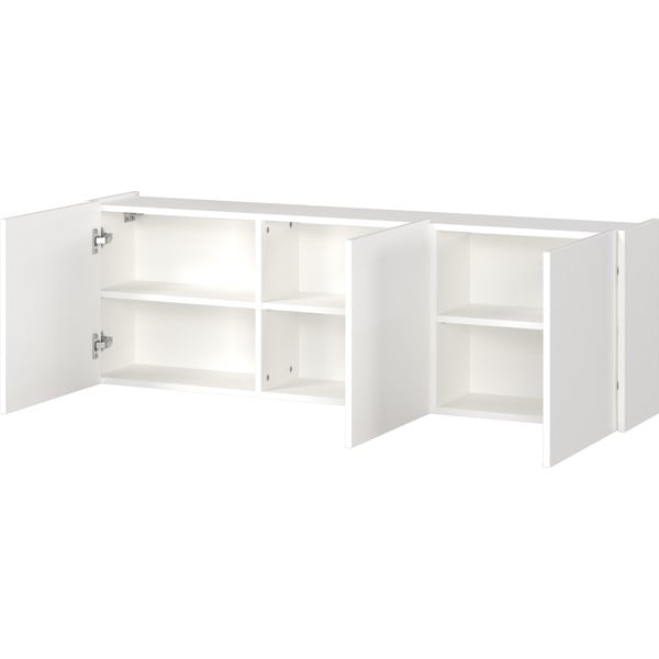 TV spintelė baltos spalvos 138x45 cm Piana – Germania-image-3