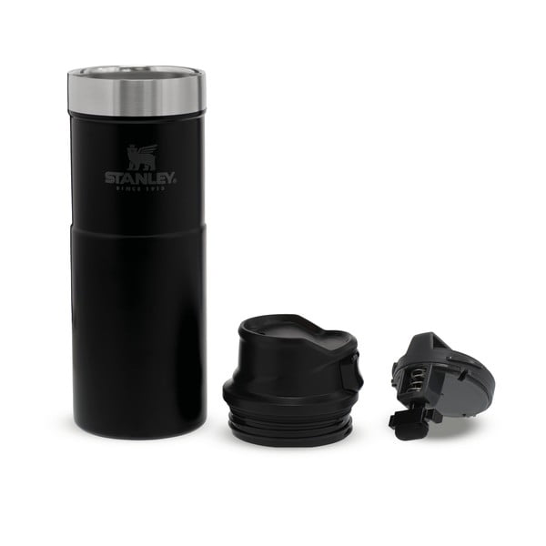 Termosas juodos spalvos 470 ml – Stanley-image-2