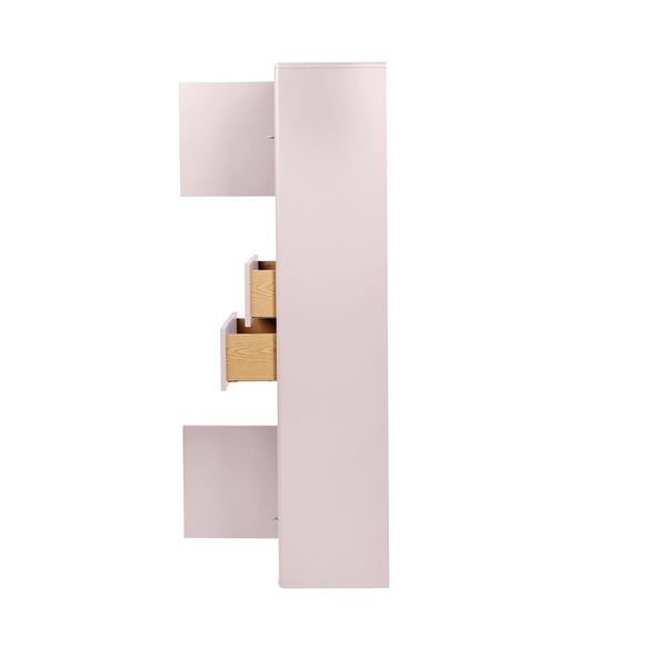 Aukšta/pakabinama vonios daiktadėžė rožinės spalvos 40x158 cm Color Bath – Tom Tailor-image-4