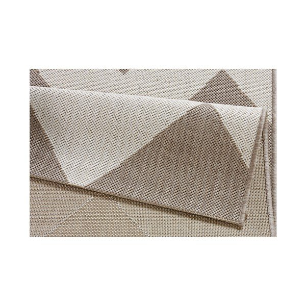 Smėlio ir baltos spalvos lauko kilimas Bougari Unique, 160 x 230 cm-image-2