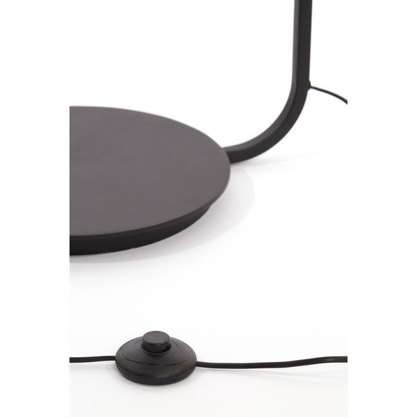 Pastatomas šviestuvas matinės juodos spalvos/natūralios spalvos (aukštis 164 cm) su tekstiliniu gaubtu Lyra – Light & Living-image-4