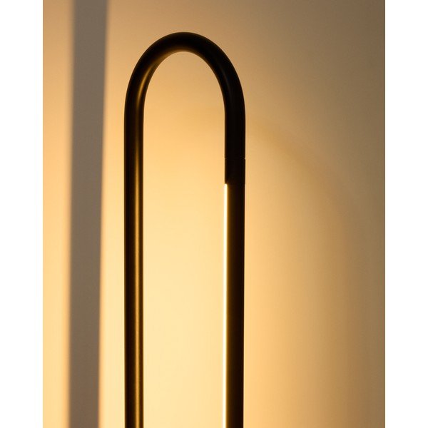 Juodos spalvos pastatomas šviestuvas LED (aukštis 120 cm) Bow – Kave Home-image-2