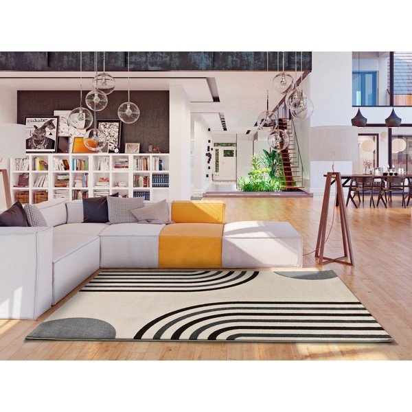 Kilimas kreminės spalvos 80x150 cm Garden – Universal-image-2