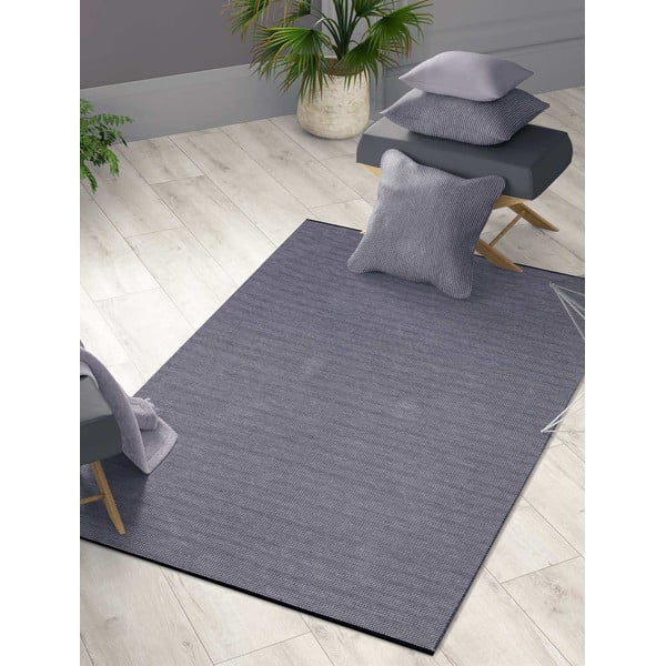 Pilkas plaunamas kilimas 230x160 cm Toowoomba - Vitaus-image-1
