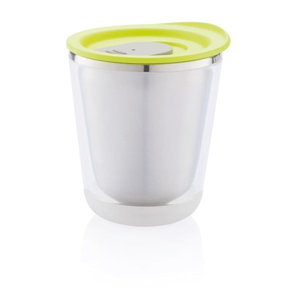 Žalias kelioninis termo puodelis XD Design Dia, 227 ml