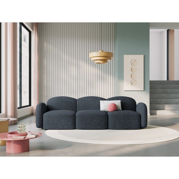 Sofa mėlynos spalvos 272 cm Blair – Micadoni Home-image-1