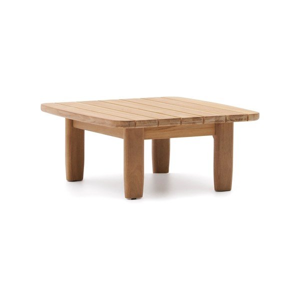 Iš tikmedžio masyvo sodo šoninis staliukas 70x70 cm Tirant – Kave Home-image-2