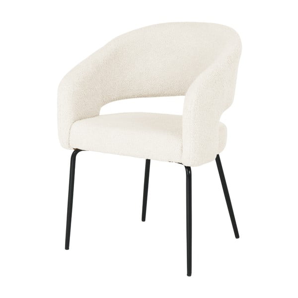 Valgomojo kėdės baltos spalvos 2 vnt. Natalie – Furnhouse