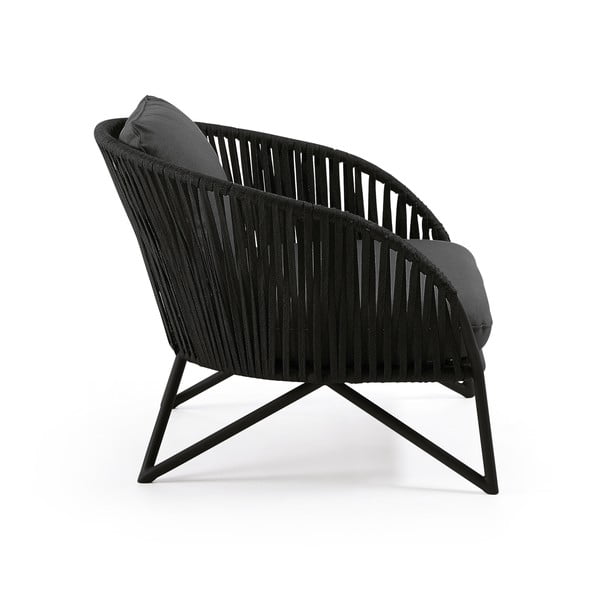 Juoda sodo kėdė Kave Home Branzie-image-3