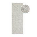 Baltas/smėlio spalvos lauko kilimas 200x80 cm - NORTHRUGS