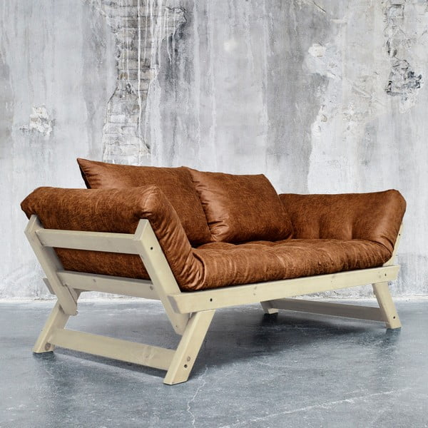 Sofa "Karup Vintage Bebop Natural/Choco-image-1